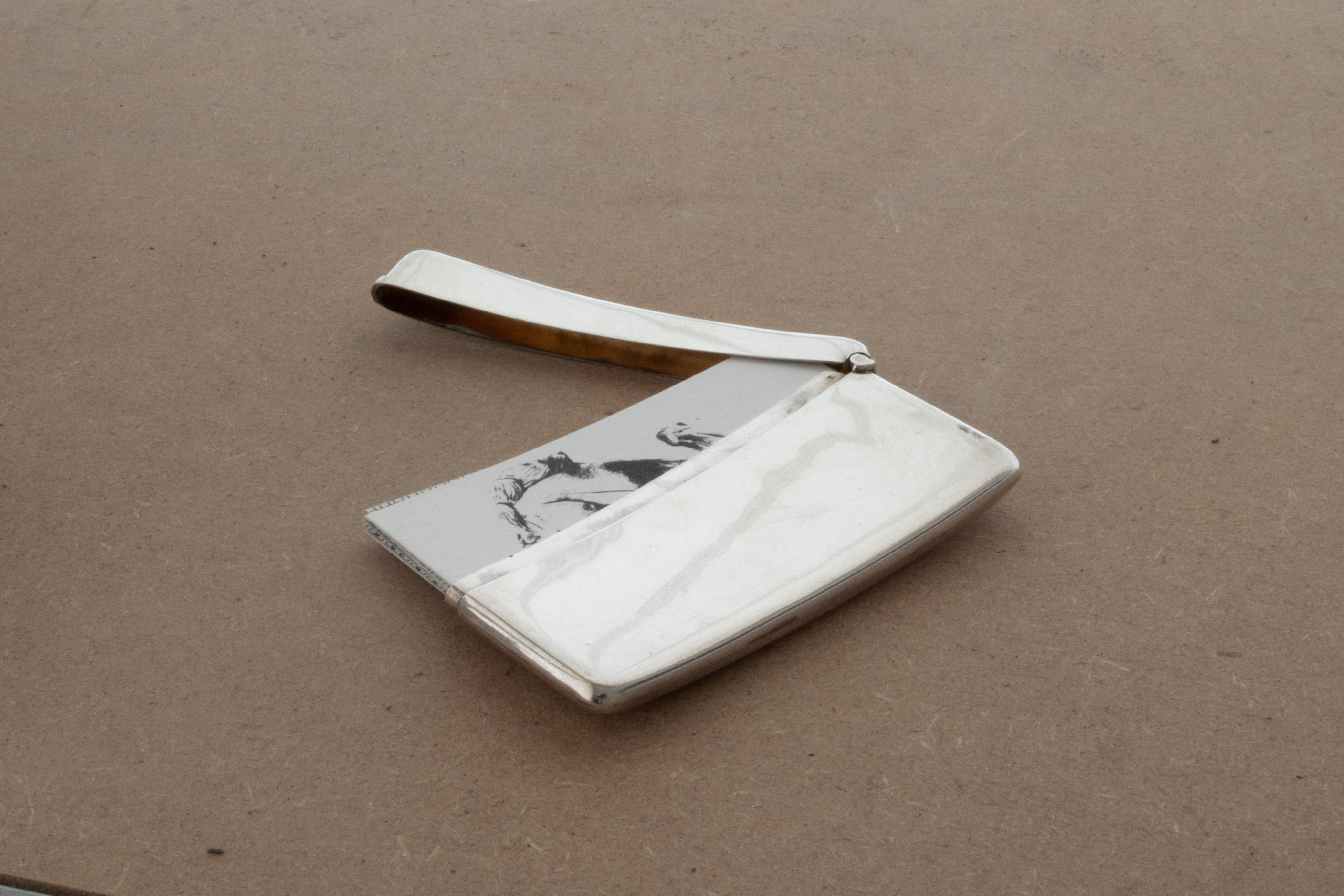 cards in a case